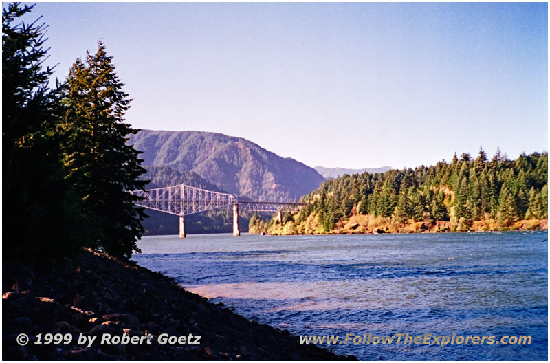 Bridge of the Gods, Columbia River, Cascade Locks, Oregon
