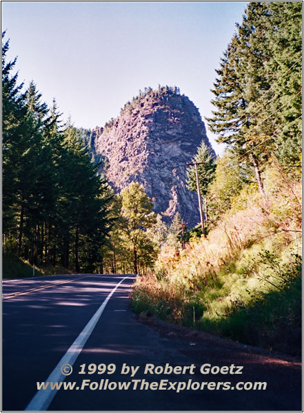 Beacon Rock, Highway 14, Washington