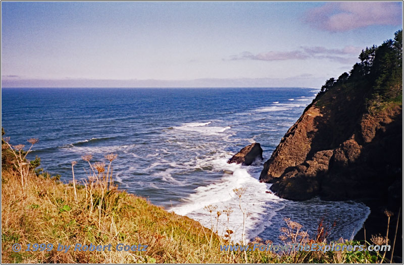 Pazifik, North Head, Cape Disappointment State Park, Washington