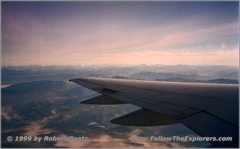 Flug Seattle nach Washington, USA