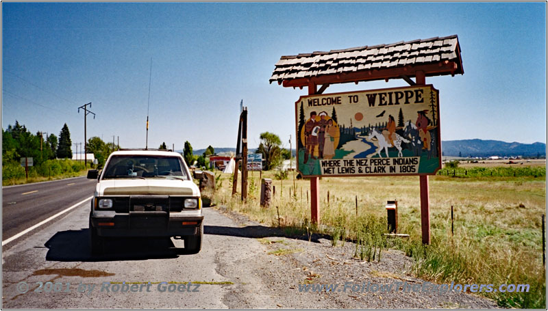 88 S10 Blazer at Weippe Prairie, ID