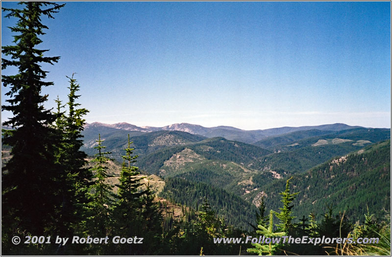 Bitterroot Bergkette, FR500, Idaho