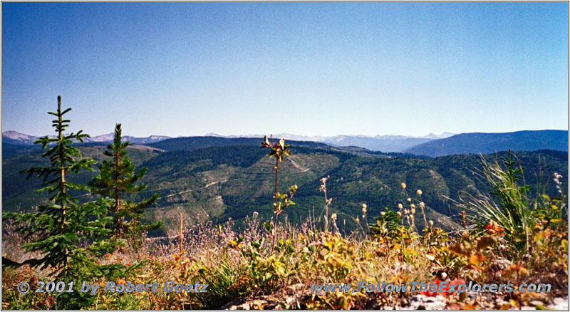 Bitterroot Bergkette, Rocky Ridge Lookout, Idaho