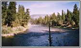 Blackfoot Fluß, Ninemile Prairie Road, Montana