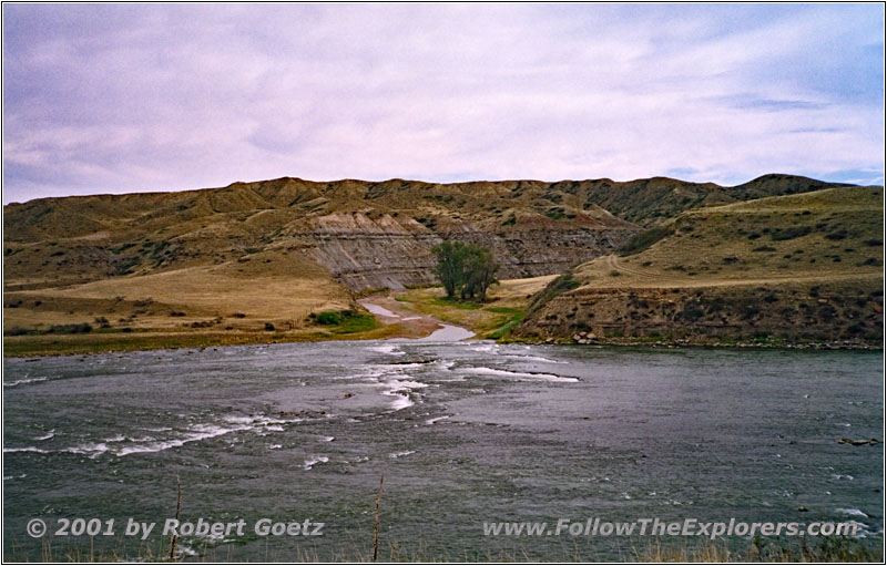 Missouri River, Lewis & Clark Portage Camp, MT