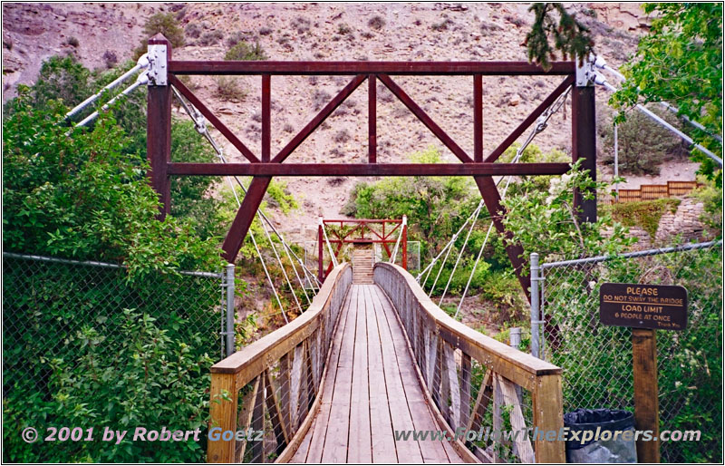 Pedestrian Bridge, Ryan Dam, MT