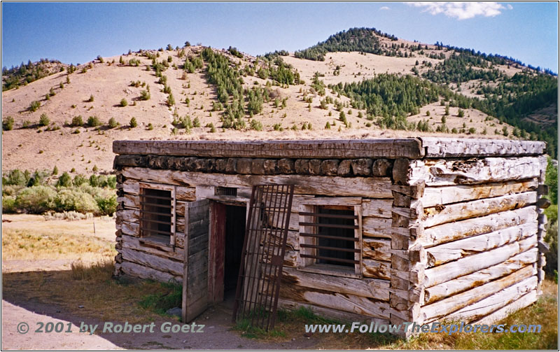 Jail House, Ghost Town Bannack, MT