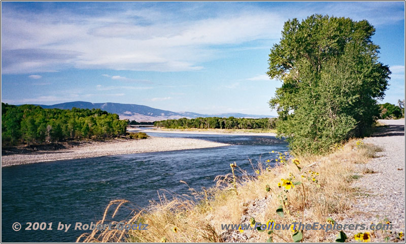 Yellowstone River, Convict Grade Road, Montana