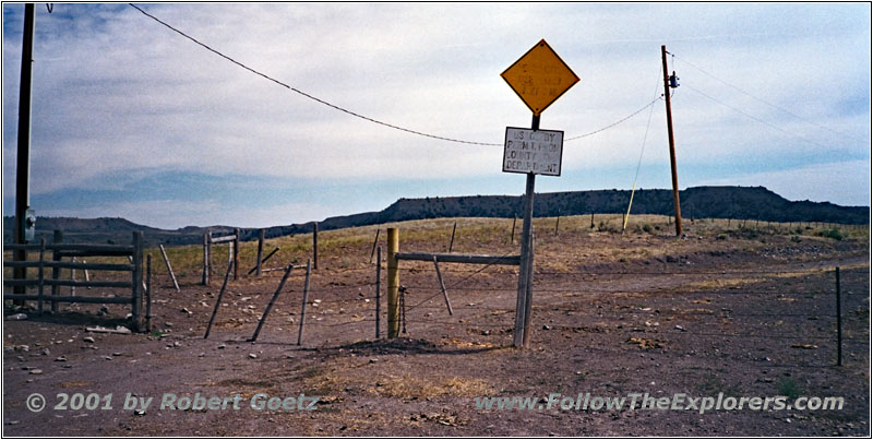 Permit Gate, N Yellowstone Trail Road, MT