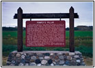 Historical Marker Pompey’s Pillar, MT