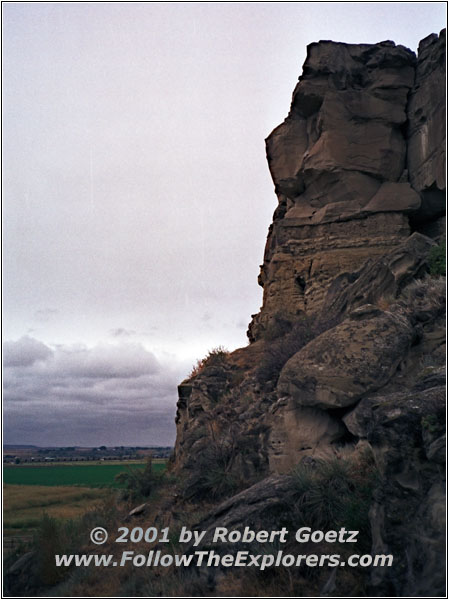 Yellowstone River, Pompey’s Pillar, MT