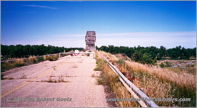 Wolf Point Brücke, Montana