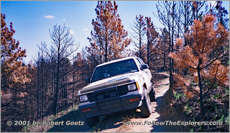 88 S10 Blazer on Trail 37, MT