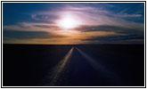 Sunset Backroad, MT