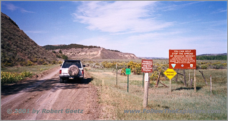 88 S10 Blazer auf der NWR209, Montana