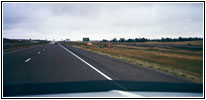 Interstate 94, Staatsgrenze North Dakota
