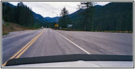 Highway 33, Staatsgrenze Idaho & Wyoming