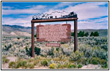 Buckskin Crossing Marker, Big Sandy Elkhorn Rd, Wyoming