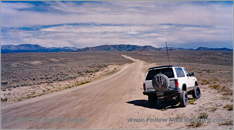 88 S10 Blazer, Lander Cutoff Rd, Wyoming