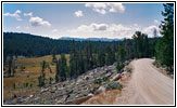 Louis Lake Rd/FR300, WY