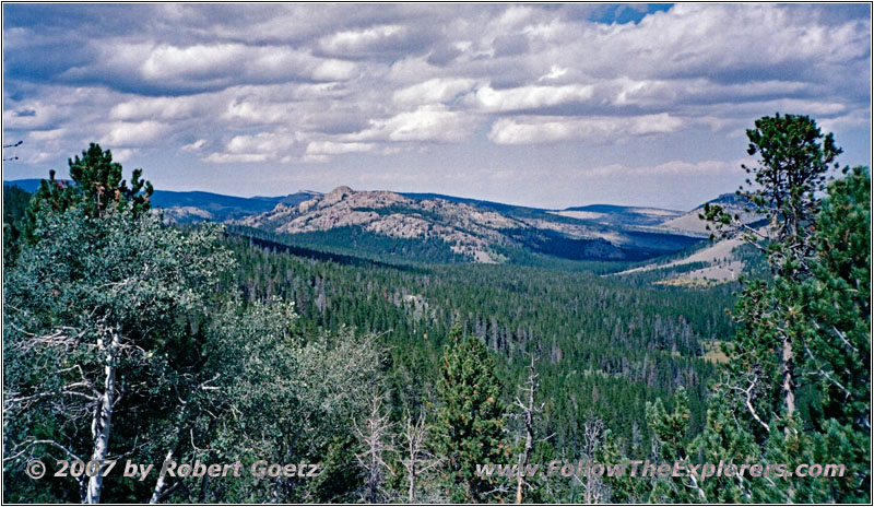 Louis Lake Rd/FR300, Wyoming