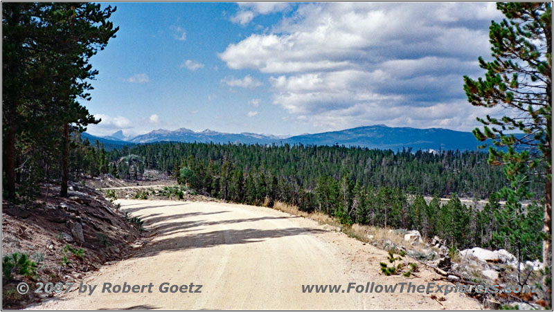 Louis Lake Rd/FR300, Wyoming