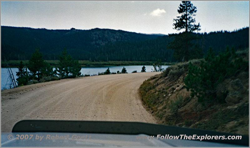 Louis Lake Rd/FR300, Louis Lake, Wyoming