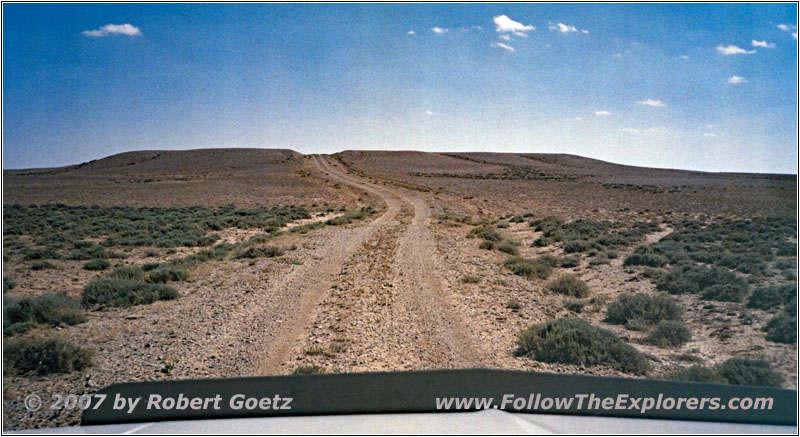 Backroad, Great Divide Basin, Wyoming