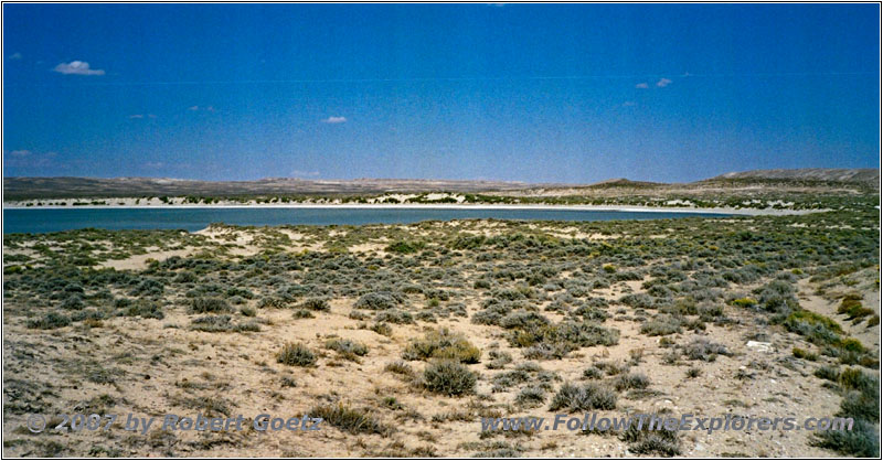 BLM Rd 3219, Scotty Lake, Great Divide Basin, Wyoming