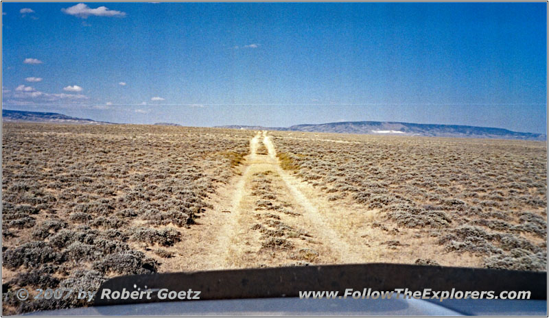 Backroad, Great Divide Basin, Wyoming