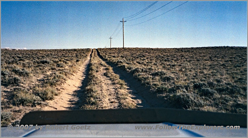 Backroad, Great Divide Basin, Wyoming