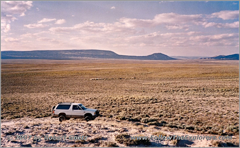 88 S10 Blazer, Backroad, Great Divide Basin, WY