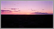 Sunset, RD22/Bairoil Rd, WY