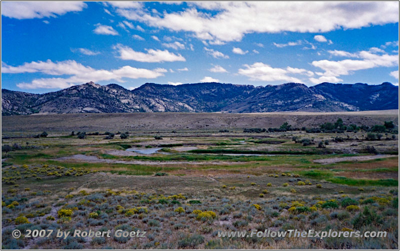 Emigrant Trail Rd/RD319, Sweatwater River, Wyoming