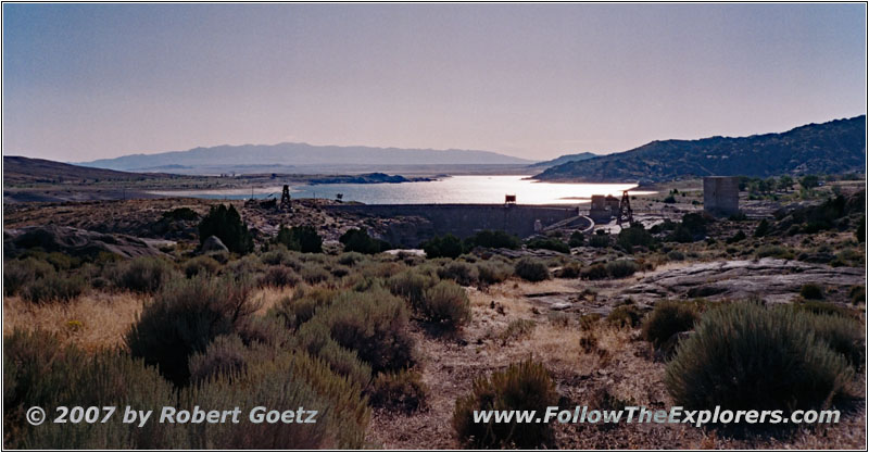 Fremont Canyon Rd/RD408, Pathfinder Reservoir, Wyoming