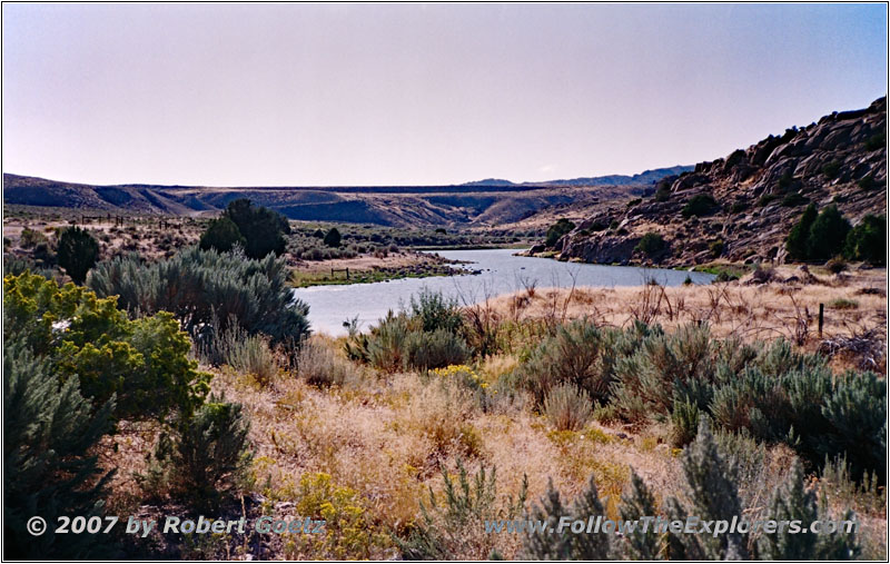 Fremont Canyon Rd/RD408, North Platte River, Wyoming