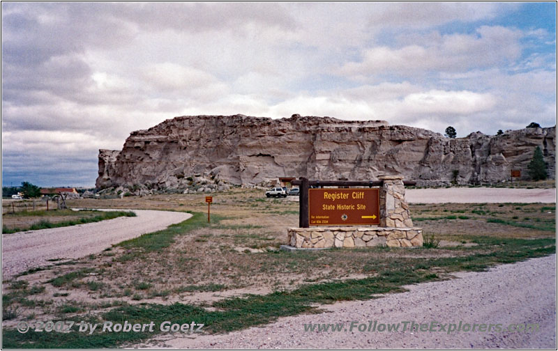 Register Cliff Sign, WY