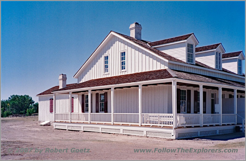 Captains Quarters, Fort Laramie NHS, WY