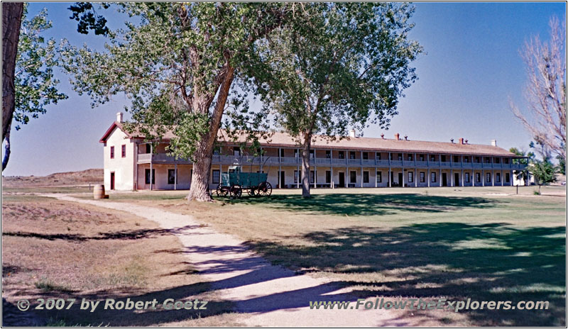 Kavallerie Barracken, Fort Laramie NHS, Wyoming