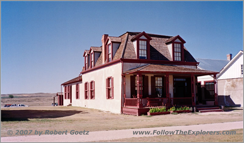 Lt. Colonel Unterkünfte, Fort Laramie NHS, Wyoming