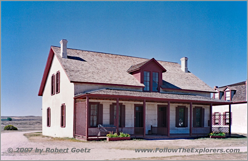 Handelspostenarzt Unterkünfte, Fort Laramie NHS, Wyoming