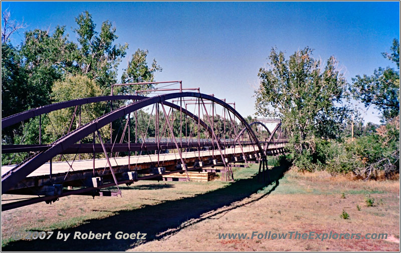 Army Iron Bridge, Fort Laramie, WY