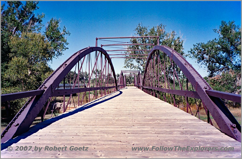 Army Iron Bridge, Fort Laramie, Wyoming