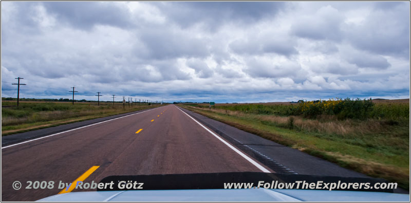 Highway 30, Mountain Time Zone, NE