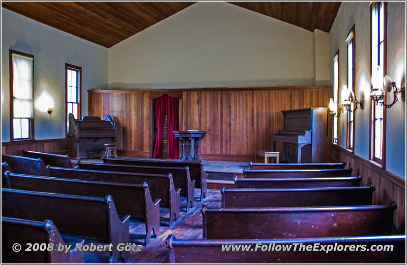 Kirche, Old Cowtown Museum, Wichita, Kansas