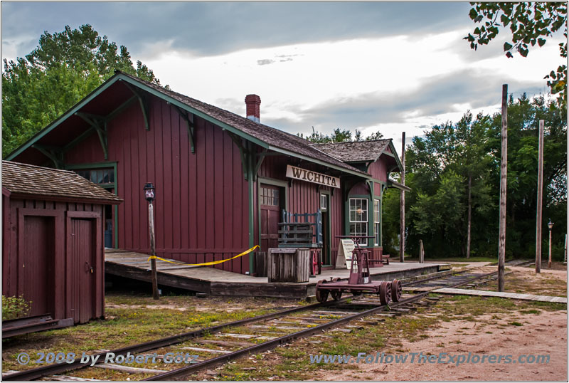 Station, Old Cowtown Museum, Wichita, Kansas