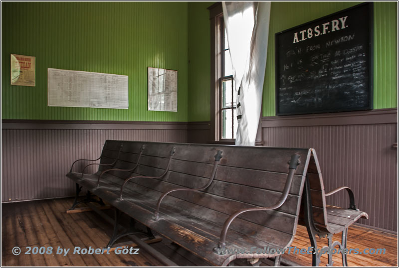 Station, Old Cowtown Museum, Wichita, Kansas