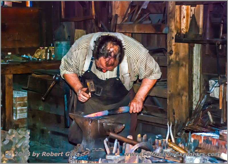 Schmied, Old Cowtown Museum, Wichita, Kansas