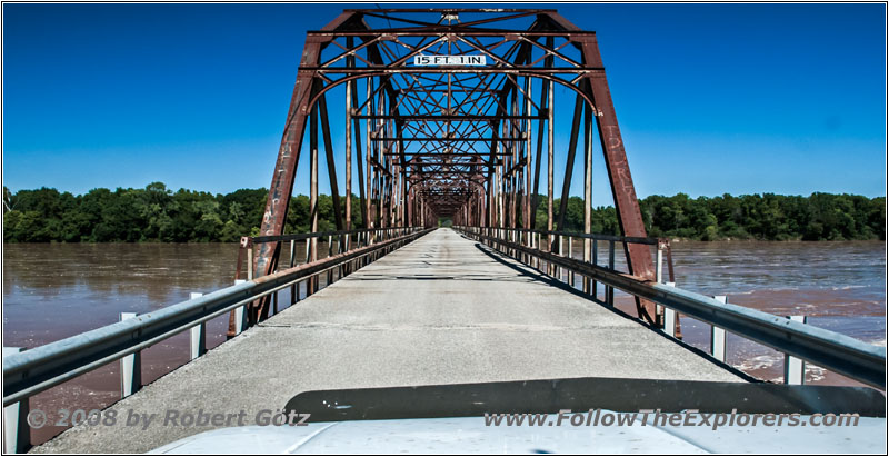 East St/CR5715, Arkansas River, OK