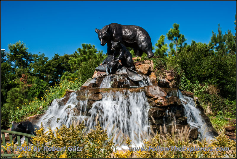 River Parks Bear Fountain, Tulsa, OK